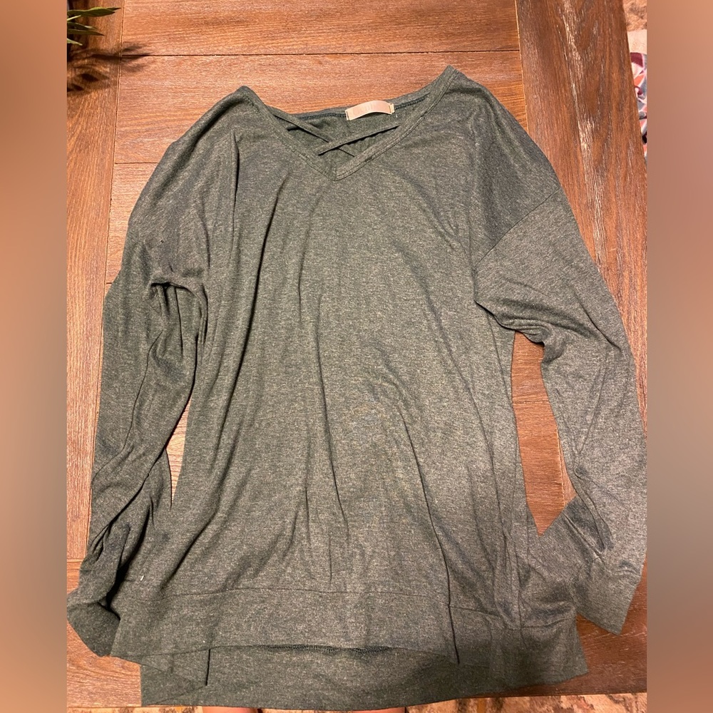 Long sleeve blouse